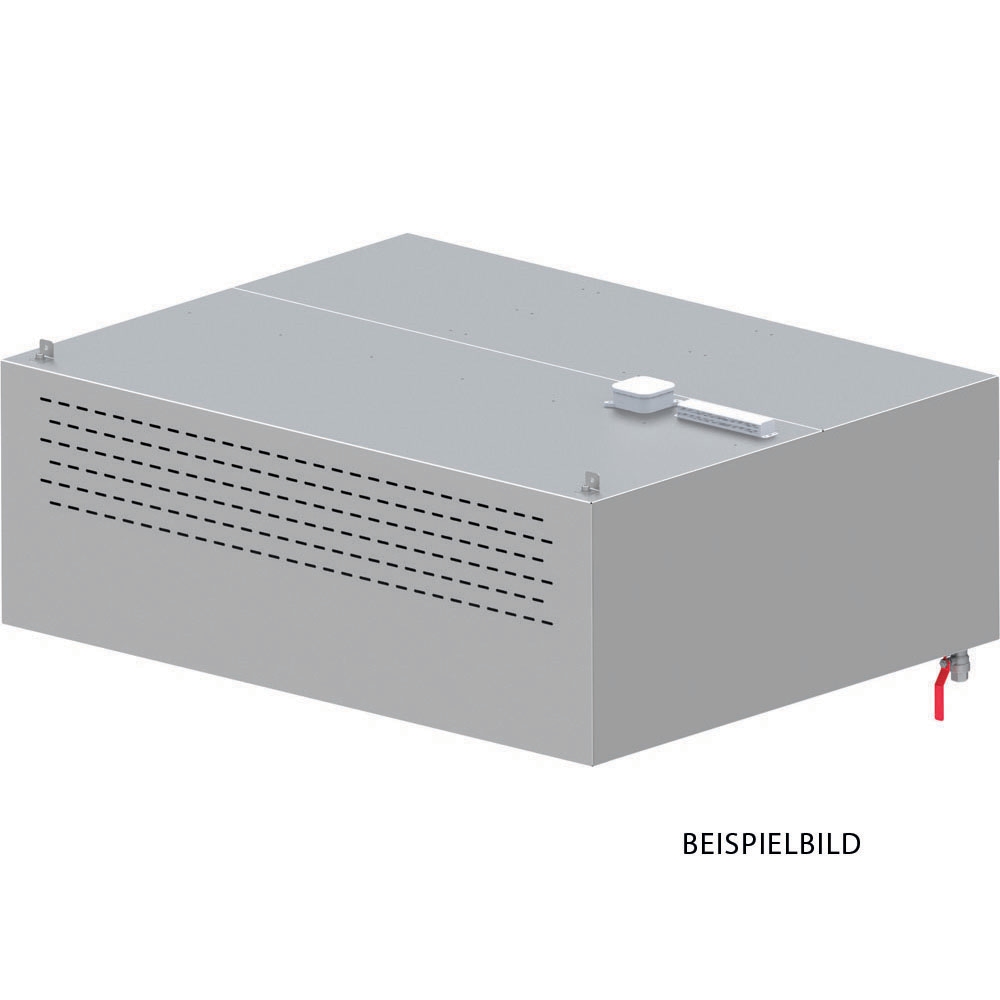 Stalgast Induktions-Wandhaube mit Kompensation "Basic Line", Kastenform 1300 mm x 1200 mm mit Flammschutzfilter Typ B Image