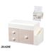 SR-HOME Desk Organizer Plastic in Pink/White | 4.33 H x 7.32 W x 3.54 D in | Wayfair SR-HOMEa92dd67