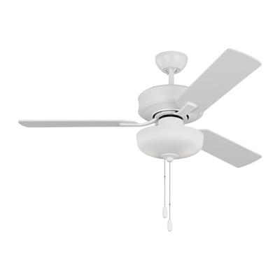 Generation Lighting Linden 48 Inch Ceiling Fan with Light Kit - 3LD48RZWD