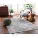 Pizi 5' x 7'5" Modern Dusty Sage/Taupe/Off White/Deep Teal/Ink Blue/Light Gray/Mustard Area Rug - Hauteloom