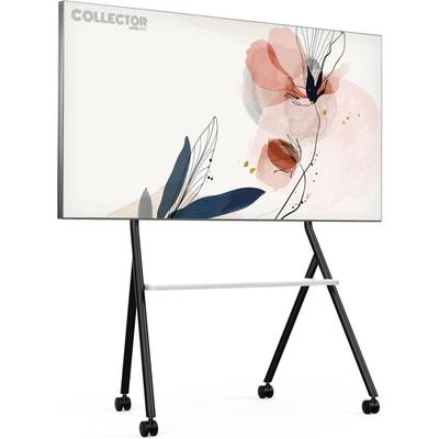 Design Mobiler tv Stnder Rollbar, tv Stand f¨¹r 55 60 65 70 75 78 Zoll Fernseher bis 45kg, Image