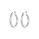 Aide – boucles d'oreilles en argent Sterling 925 pour femmes grand cercle perles de luxe en