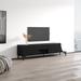Latitude Run® Istina TV Stand for TVs up to 85" Wood in Black | 18.7 H x 76.8 W x 15.8 D in | Wayfair E826527BDD4B45ABB66D0F87872B1892