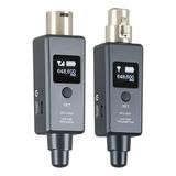 1 Pair Microphone Wireless System Micphone Wireless System UHF DSP & Receiver Mic/Line Two Modes for Dynamic/Condenser Microphone