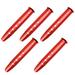 5 Pack Lightweight Tent Stakes Ground Anchor Stakes Aluminum Alloy Tent Stakes for Camping Beach Hiking Tarp 3cm Red 23cm