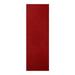 Furnish my Place Modern Plush Solid Color Rug - Red 4 x 48 Pet and Kids Friendly Rug. Made in USA Runner Area Rugs Great for Kids Pets Event Wedding