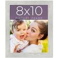 8x10 Frame White Real Wood Picture Frame Width 1.5 inches | Interior Frame Depth 0.5 inches | Barn