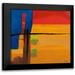 Hager Geoff 20x20 Black Modern Framed Museum Art Print Titled - Somber Season III