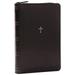 NKJV Compact Paragraph-Style Bible W/ 43 000 Cross References Black Leathersoft with Zipper Red Letter Comfort Print: Holy Bible New King James Version: Holy Bible New King James Version (Other)