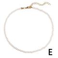 17km Elegant White Imitation Pearl Choker Necklace Big Round Pearl Wedding Necklace For Women Charm Fashion Jewelry
