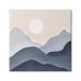 Stupell Industries Towering Mountain Peaks Abstract Shining Moon Sun Graphic Art Gallery Wrapped Canvas Print Wall Art Design by JJ Design House LLC