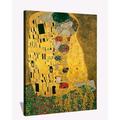 Gustav Klimt Canvas Art Klimt The Kiss Framed Painting Wall Art For Bedroom Livingroom Office Ready to Hang