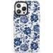 Casely iPhone 13 Pro Phone Case | Compatible with MagSafe | Rose to Fame | Blue & White Rose Case | Compatible Only with iPhone 13 Pro