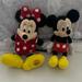 Disney Toys | Disney Mickey & Minnie Bundle | Color: Black/Red | Size: Osbb