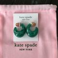 Kate Spade Jewelry | Kate Spade Earrings | Color: Gold/Green | Size: Os