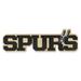 San Antonio Spurs 5.375'' x 18'' Laser Cut Chunky Wood Sign