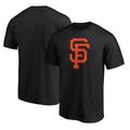 Men's Black San Francisco Giants Team Color Primary Logo 2 T-Shirt