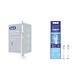 Oral-B Pulsonic Slim Clean 2000 Elektrische Schallzahnbürste/Electric Toothbrush, 2 Putzmodi für Zahnpflege und gesundes Zahnfleisch mit Timer, grau & Pulsonic Clean Aufsteckbürsten, 2 Stück