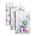 Maison d' Hermine 3 Piece Pivoine Tea Towel Set Cotton in Blue/Gray | Wayfair KT044AA01