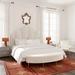 Willa Arlo™ Interiors Endicott Velvet Bed & Bench Upholstered in Brown | 61 H x 66.5 W x 85.8 D in | Wayfair F2CA19C4382349988AA4A20265AEC655