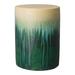 Bungalow Rose Clesha 20" Tall Ceramic Garden Stool Ceramic in Brown/Green/White | 20 H x 15 W x 15 D in | Wayfair B19C960D2A52491181F609B7C24FC82C