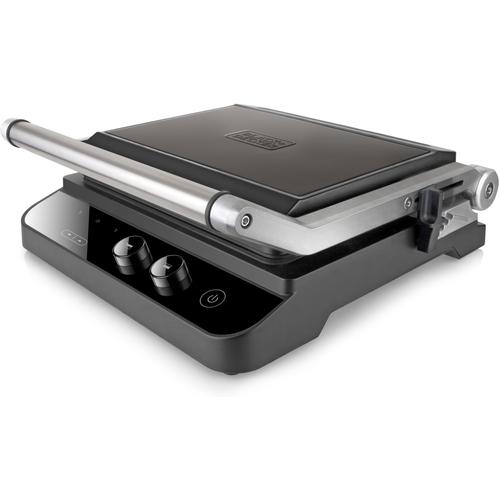 „Kontaktgrill BLACK + DECKER „“BXGR2000″“ Kontaktgrill_Standgrill_Tischgrill_Teppanyakigrill schwarz Kontaktgrills“