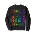 Lustiger Weihnachtsmann Ugly Christmas Ho Ho Homo LGBT Gay Pride Sweatshirt