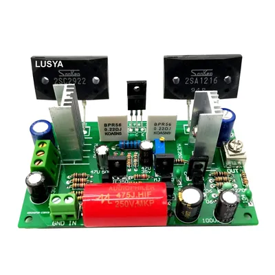 Carte finie Polynamplifier classique Médailles audio HIFI 35V/us par "Audio Power Design Manual"