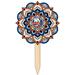 New York Islanders 18 x 12 Mandala Yard Stake