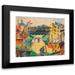 Karl Wiener 14x12 Black Modern Framed Museum Art Print Titled - Vorstadt V (1926)