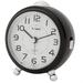 CASIO Alarm Clock Dark brown 9Ã—8.4cm analog small TQ-149-5JF