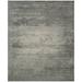 Safavieh Couture Hand-knotted Tiffany Marileen Modern Abstract Viscose Rug Blue/Silver 6 x 9 6 x 9 Silver