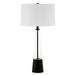 Evelyn&Zoe Vivien 29.5 Table Lamp with Fabric Shade
