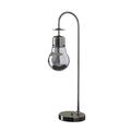 HomeRoots 468796 29 in. Metal Vintage Streetlight Desk Lamp Black