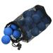 Uxcell EVA Foam Swing Practice Training Round Ball Tennis Golf Practice Balls Dark Blue 20 Pack