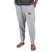 Men's Concepts Sport Gray Cleveland Browns Throwback Logo Mainstream Cuffed Terry Pants