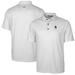 Men's Cutter & Buck Charcoal Michigan State Spartans Team Logo Big Tall Pike Double Dot Print Stretch Polo