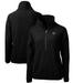 Women's Cutter & Buck Black Cincinnati Bearcats Cascade Eco Sherpa Fleece Half-Zip Pullover Jacket