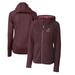 Women's Cutter & Buck Maroon Arizona State Sun Devils Mainsail Sweater-Knit Full-Zip Hoodie