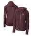 Women's Cutter & Buck Maroon Mississippi State Bulldogs Mainsail Sweater-Knit Full-Zip Hoodie