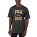 Men's Uscape Apparel Black Florida State Seminoles Garment Dyed T-Shirt