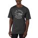 Men's Uscape Apparel Black Air Force Falcons Garment Dyed T-Shirt