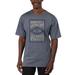 Men's Uscape Apparel Blue Georgetown Hoyas Garment Dyed T-Shirt