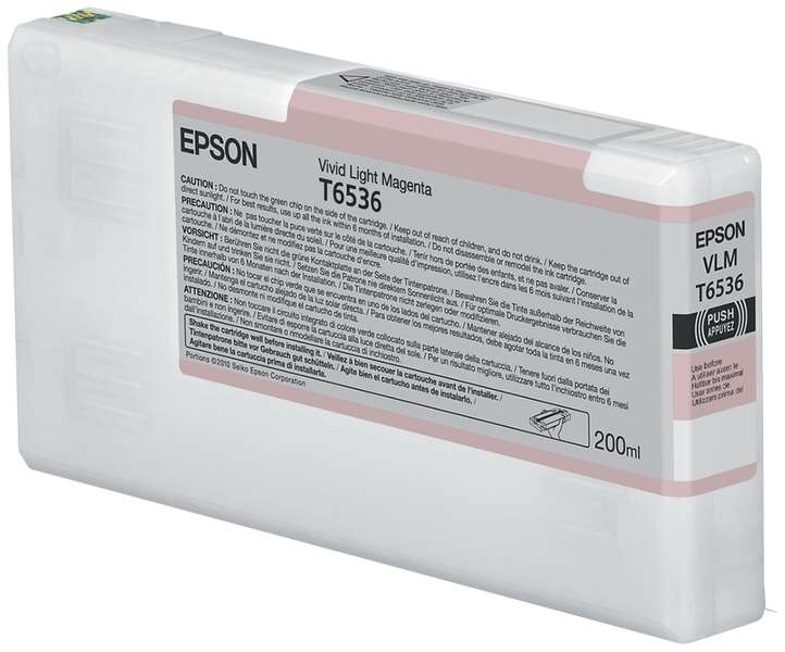 Epson Original UltraChrome Druckerpatrone magenta hell 200ml (C13T653600) Image