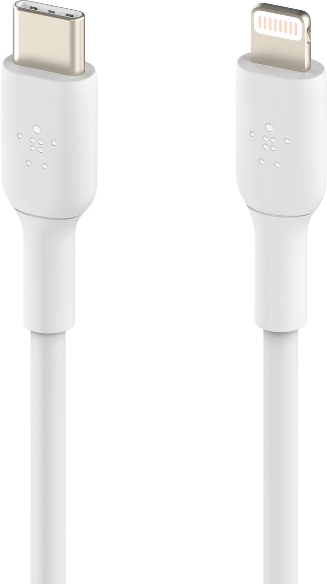 Belkin Lightning/USB-C Kabel PVC, mfi zertifiziert, 1m, weiß Image