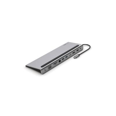 Belkin INC004BTSGY Notebook-Dockingstation & Portreplikator Verkabelt USB 3.2 Gen 1 (3.1 Gen 1) Type-C Schwarz, Grau Image