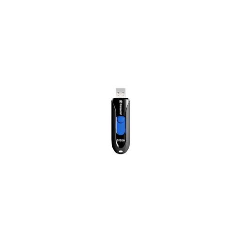 Transcend JetFlash 790 USB-Stick 512 GB USB Typ-A 3.2 Gen 1 (3.1 Gen 1) Schwarz