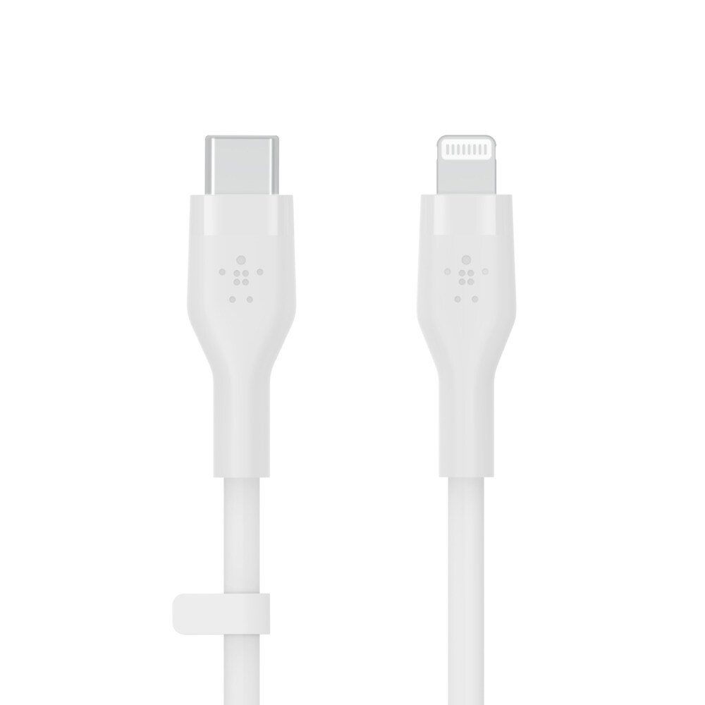 Belkin Cbl Silicone USB-C LTG 3M blc USB Kabel USB C USB C/Lightning Weiß Image