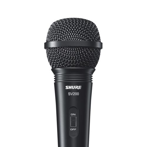 Shure SV200 Mikrofon Schwarz Karaoke-Mikrofon