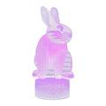 Pianpianzi Christmas Lights Solar Outdoor String Lights with Timer Warm outside Led Lights for House String Night Colorful LED Light Light Night Night Light 3D USB Gift Light Easter Rabbit LED light